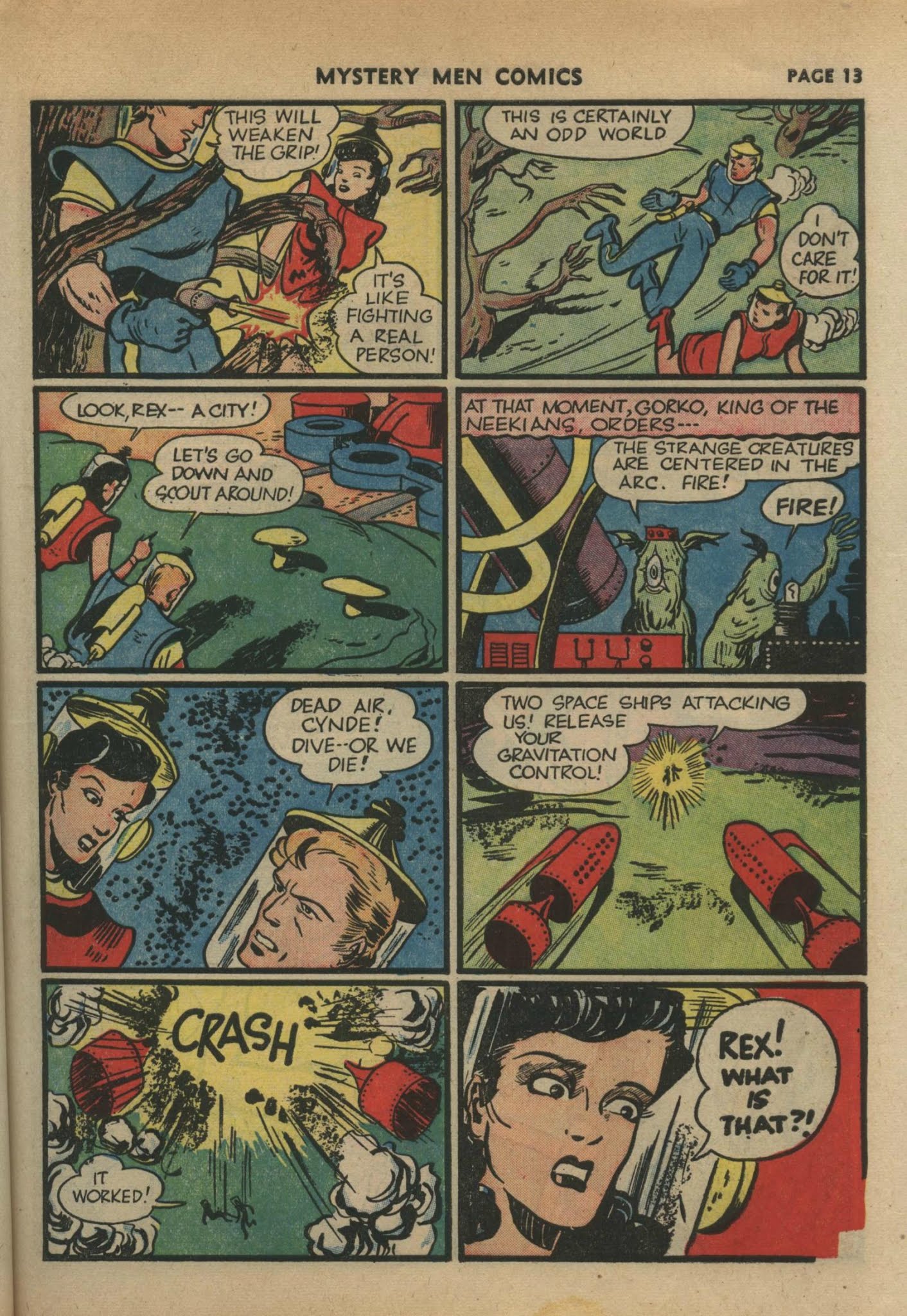 Read online Mystery Men Comics comic -  Issue #18 - 15