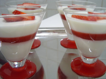 Panna Cotta - Morango