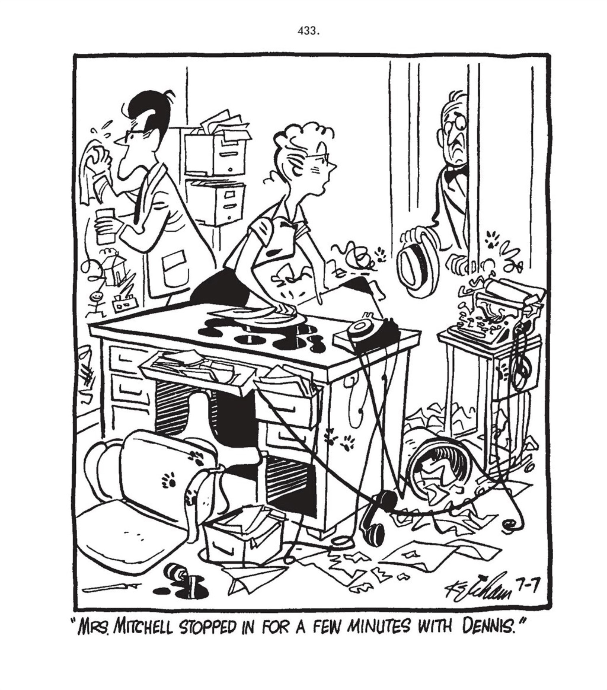 Read online Hank Ketcham's Complete Dennis the Menace comic -  Issue # TPB 1 (Part 5) - 59