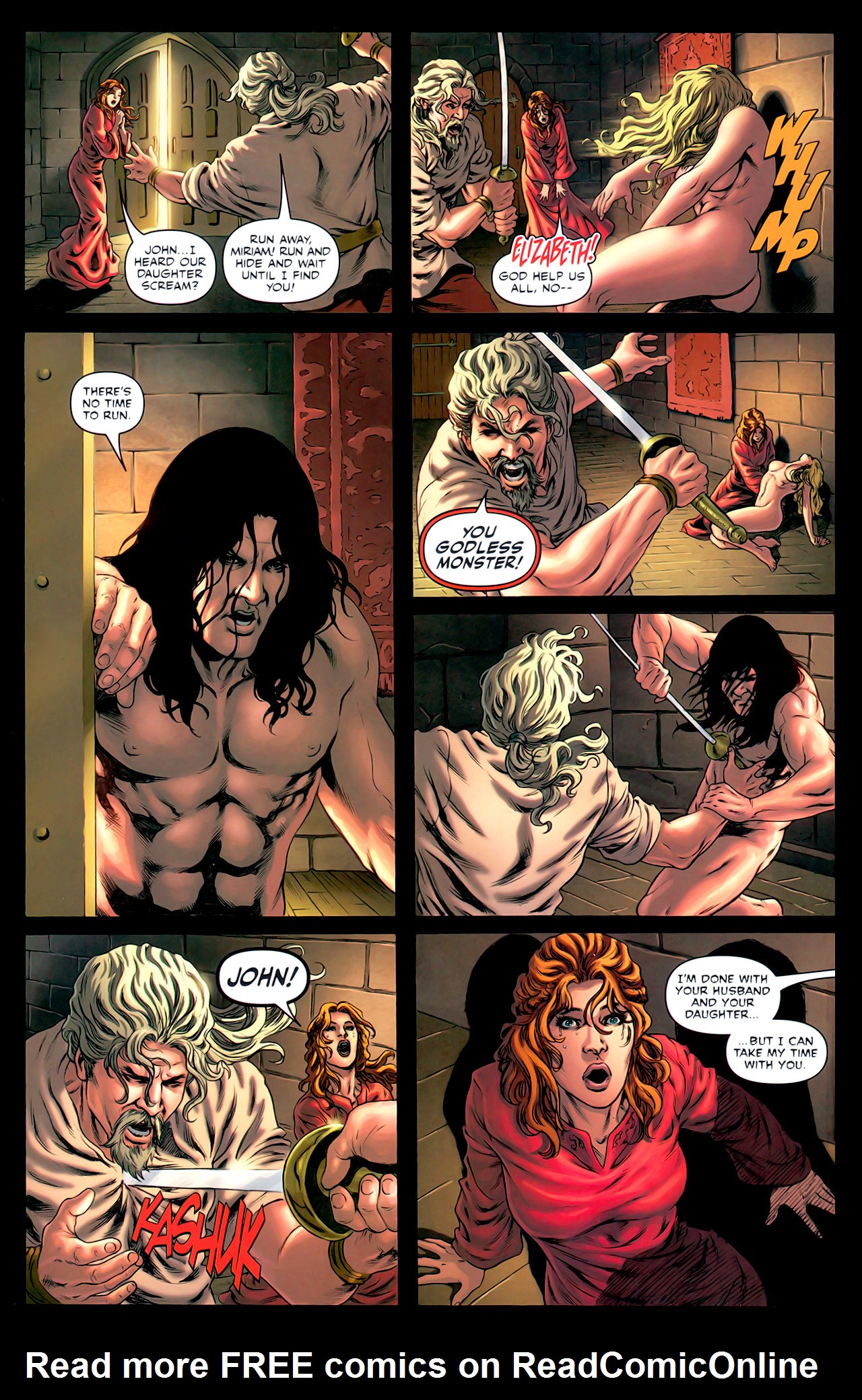 Read online Highlander Origins: The Kurgan comic -  Issue #2 - 19