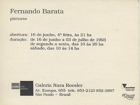 Galeria Nara Roesler - São Paulo