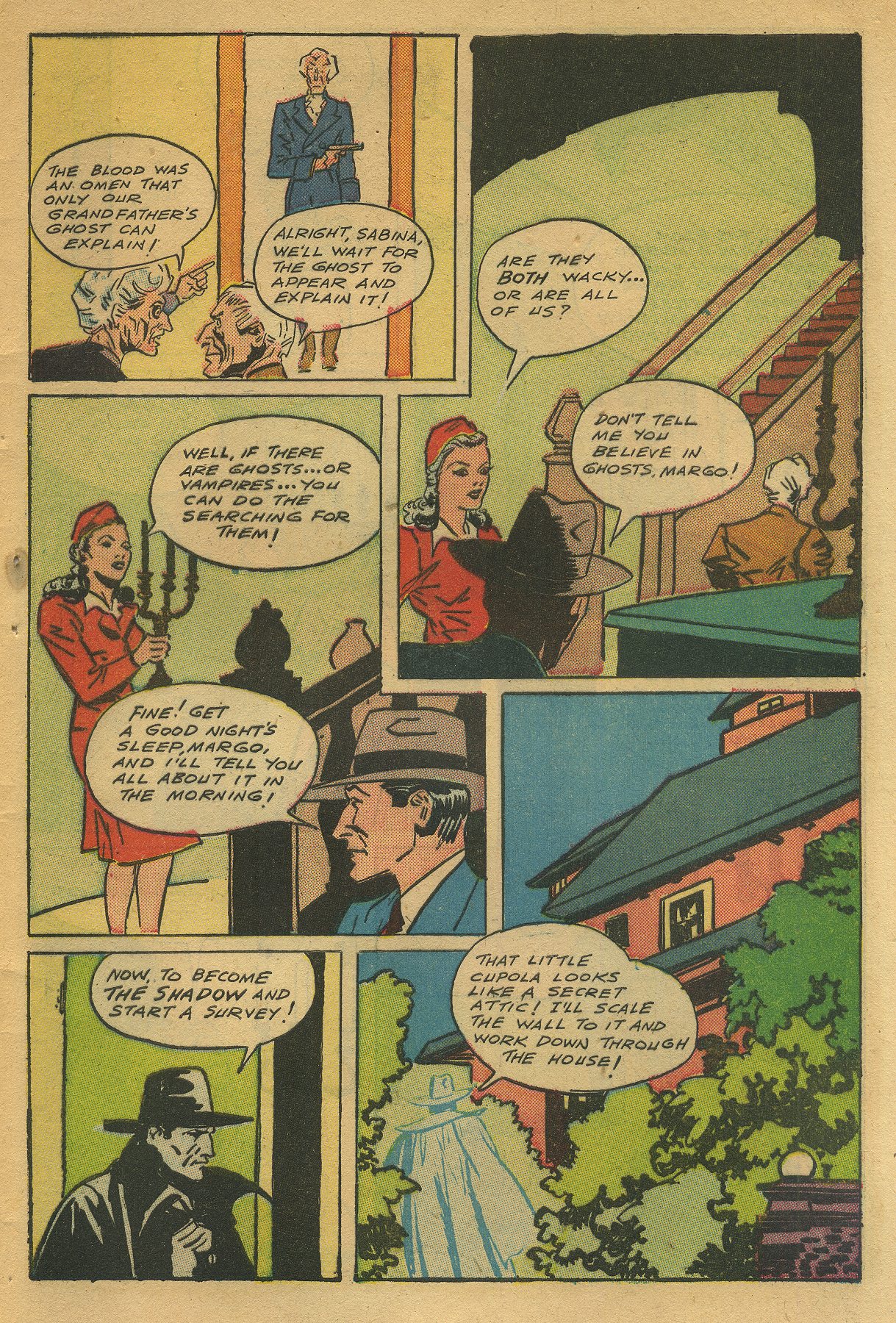 Read online Shadow Comics comic -  Issue #49 - 45