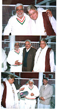 Speaker Haryana Assembly accepying the Book to release, MLA Dangi & Madan Pal also in the picture
