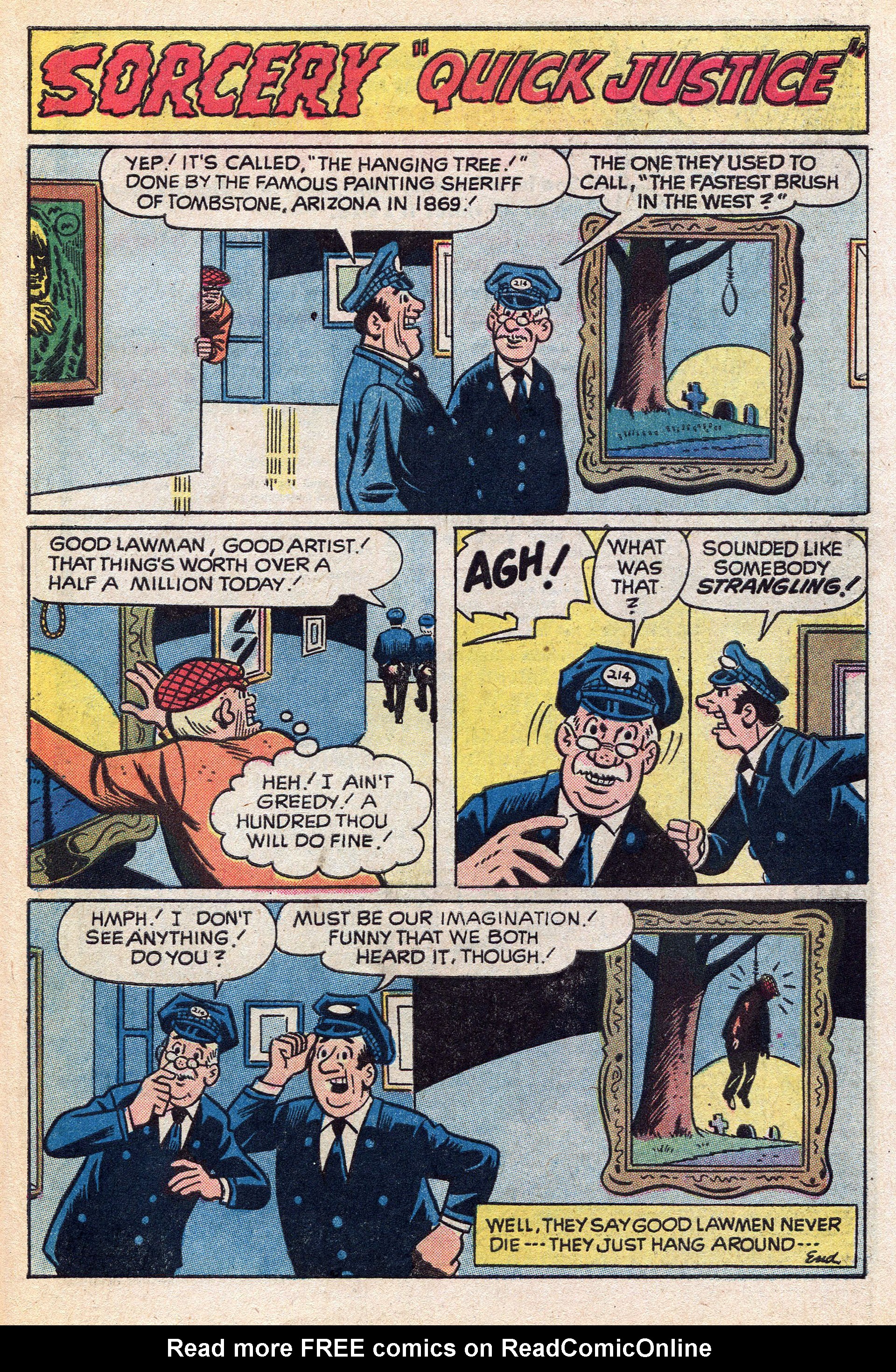 Read online Chilling Adventures In Sorcery (1973) comic -  Issue #1 - 27