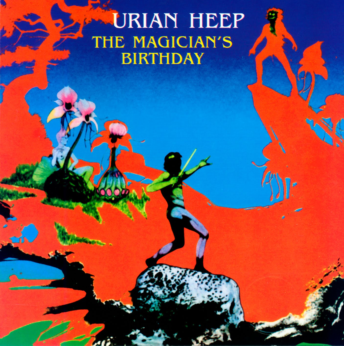 The magician s birthday. Uriah Heep the Magician's Birthday 1972. Uriah Heep the Magicians Birthday 1972 обложка. Uriah Heep обложки альбомов. Группа Uriah Heep 1972.