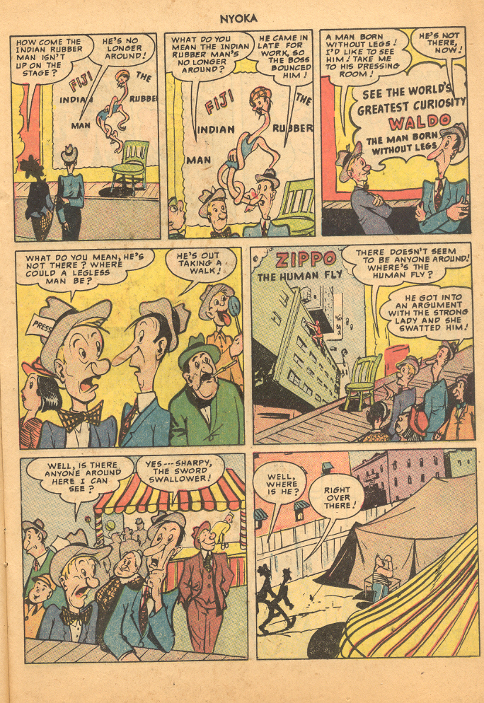 Read online Nyoka the Jungle Girl (1945) comic -  Issue #41 - 23