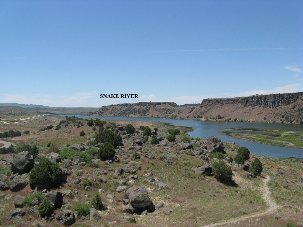 David & LaVerne On the Oregon Trail 2010 Lake Walcott State Park