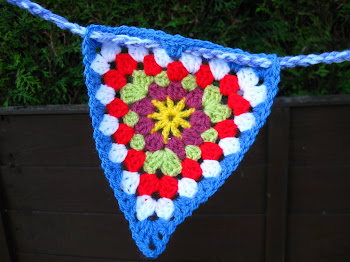 Colouful Crochet Bunting