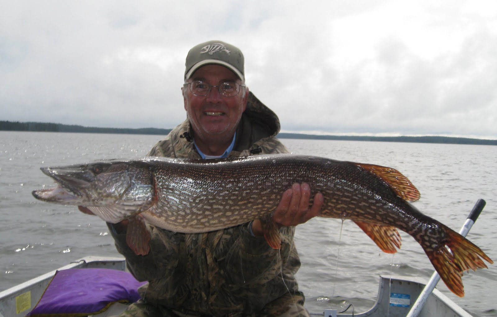 The BEST Fishing in Ontario! Two 40 inch pike!