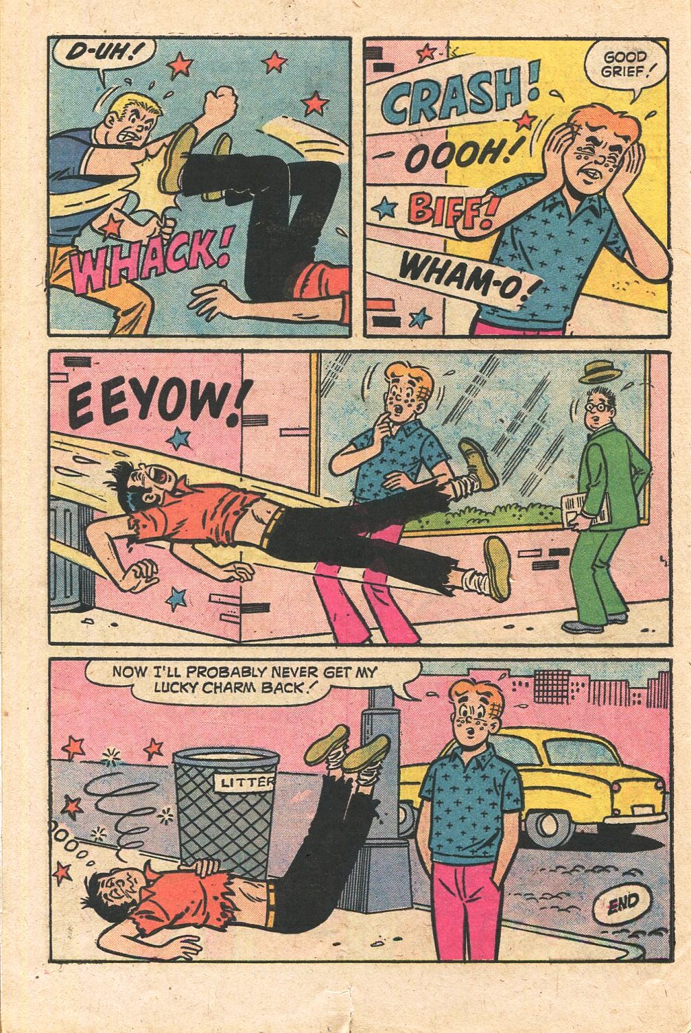 Read online Archie's TV Laugh-Out comic -  Issue #28 - 32