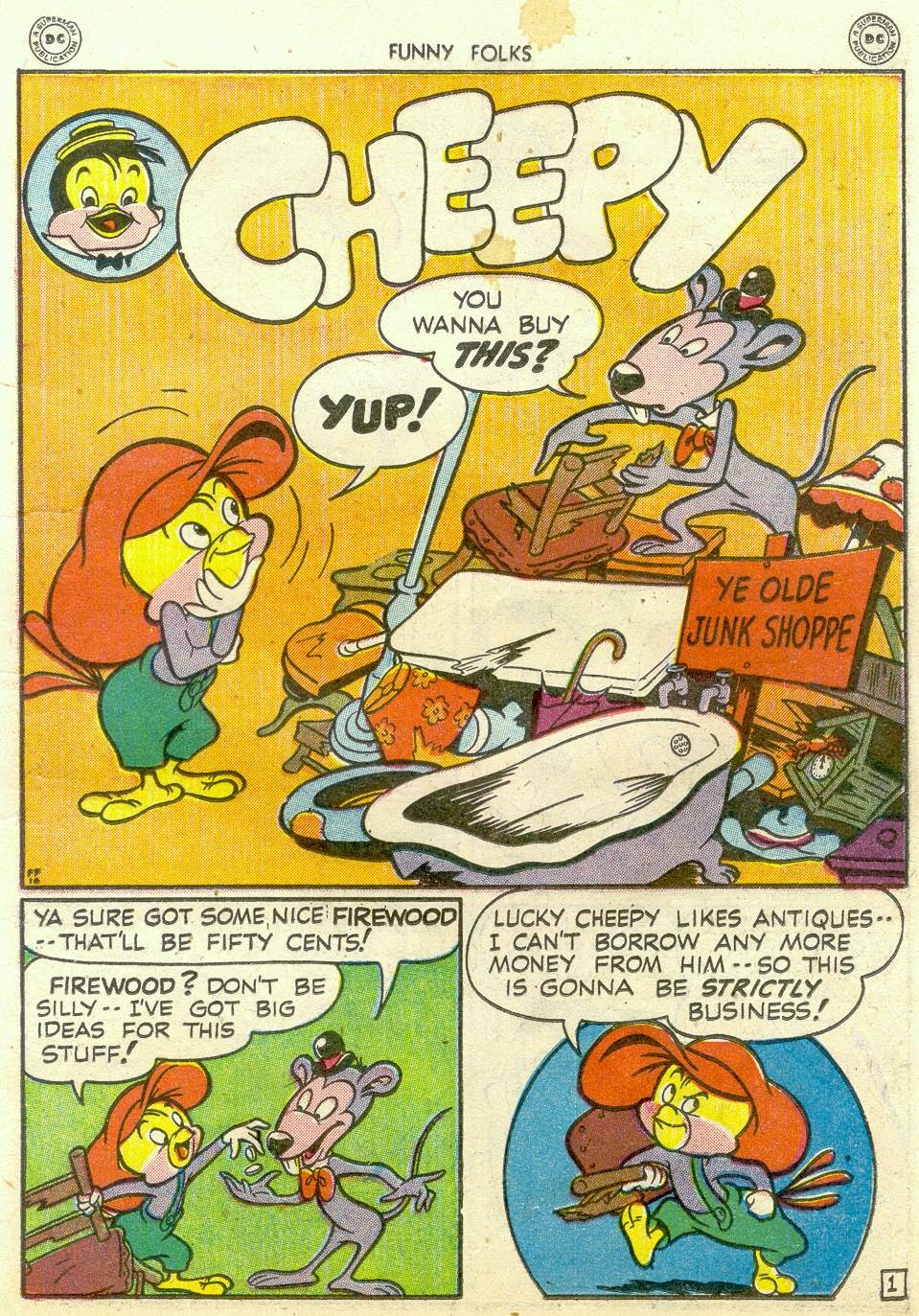 Read online Funny Folks comic -  Issue #6 - 17