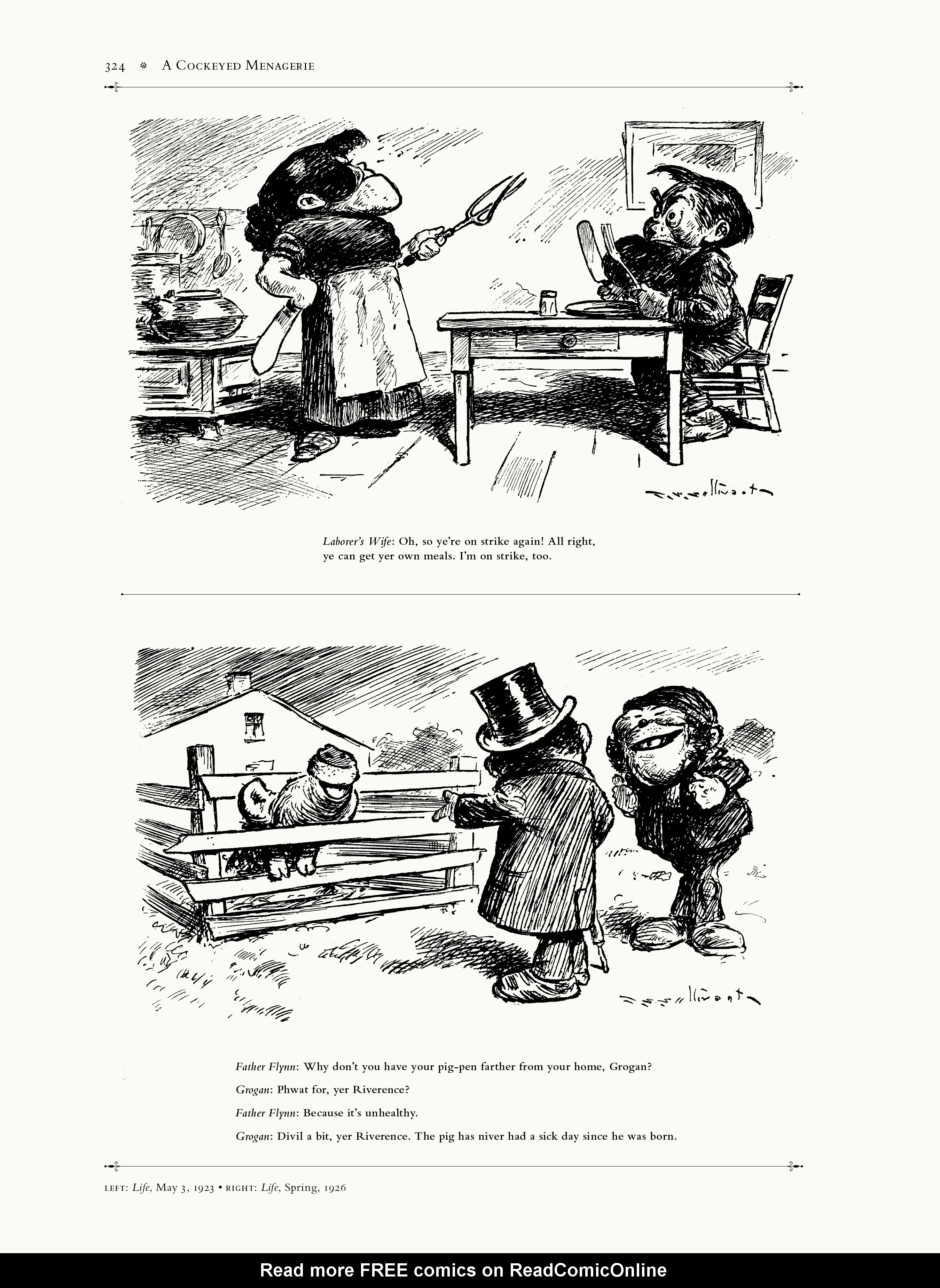 Read online A Cockeyed Menagerie: The Drawings of T.S. Sullivant comic -  Issue # TPB (Part 4) - 30
