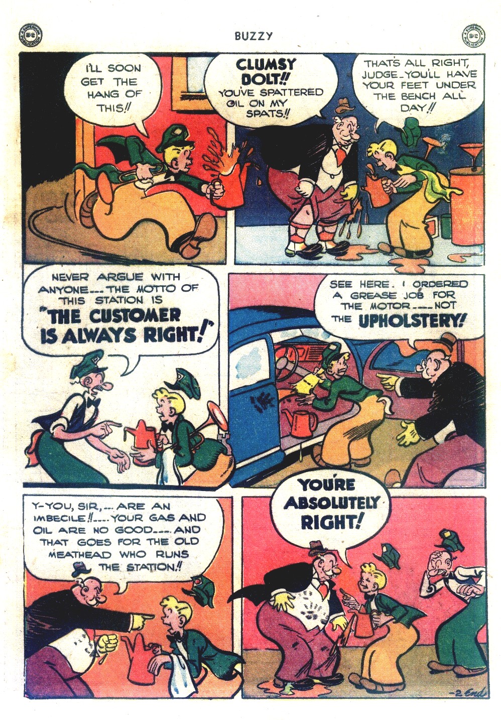 Read online Buzzy comic -  Issue #18 - 40