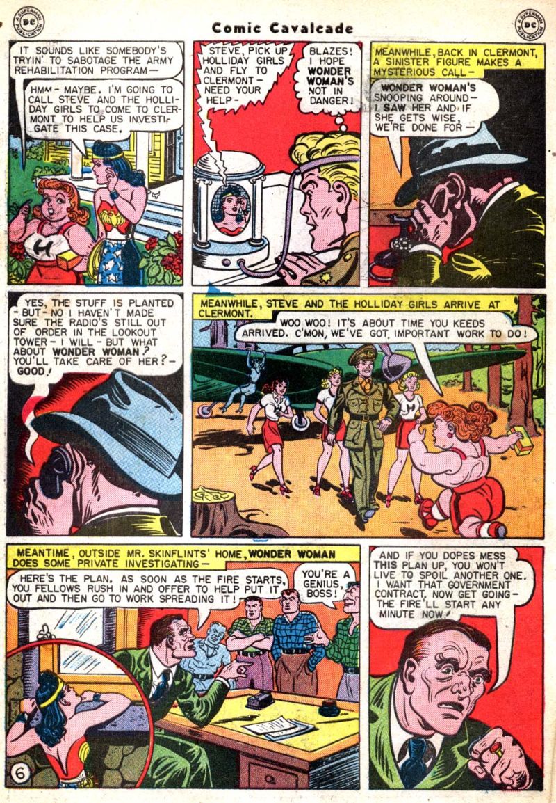 Read online Comic Cavalcade comic -  Issue #15 - 8