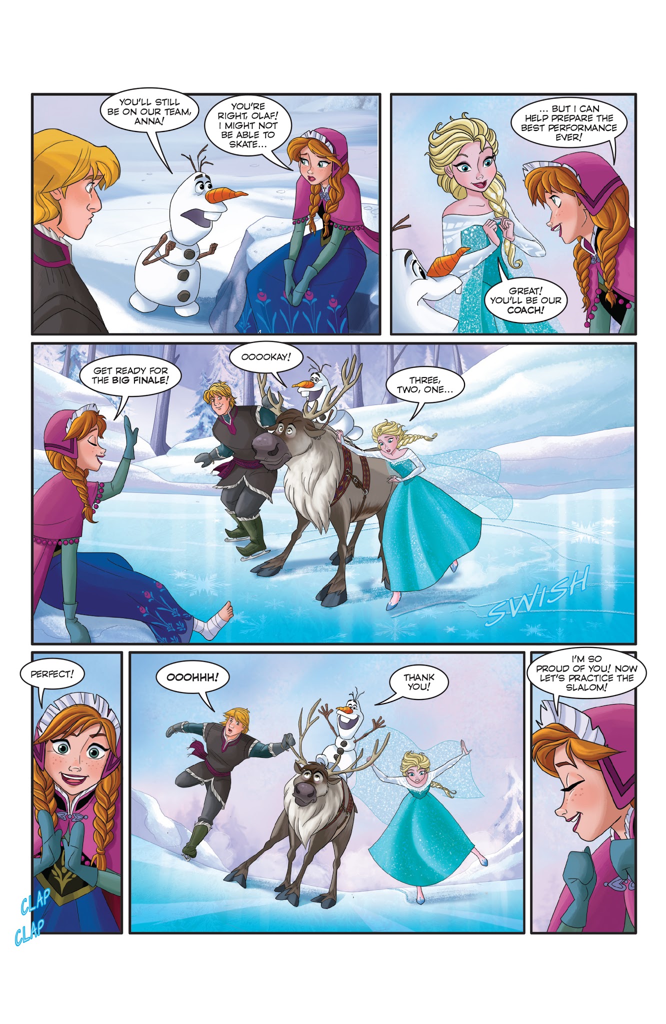 Read online Disney Frozen comic -  Issue #5 - 12