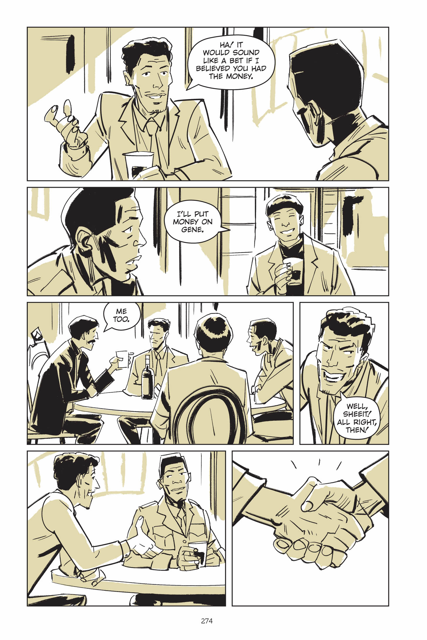 Read online Now Let Me Fly: A Portrait of Eugene Bullard comic -  Issue # TPB (Part 3) - 70