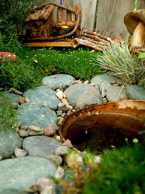 Creative play in our Fairy Garden