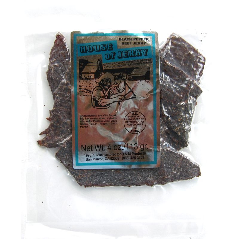 House of Jerky Peppered Beef Beef Jerky Reviews