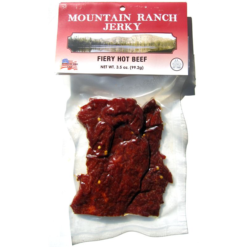 Mountain Ranch Jerky Fiery Hot Beef Jerky Reviews