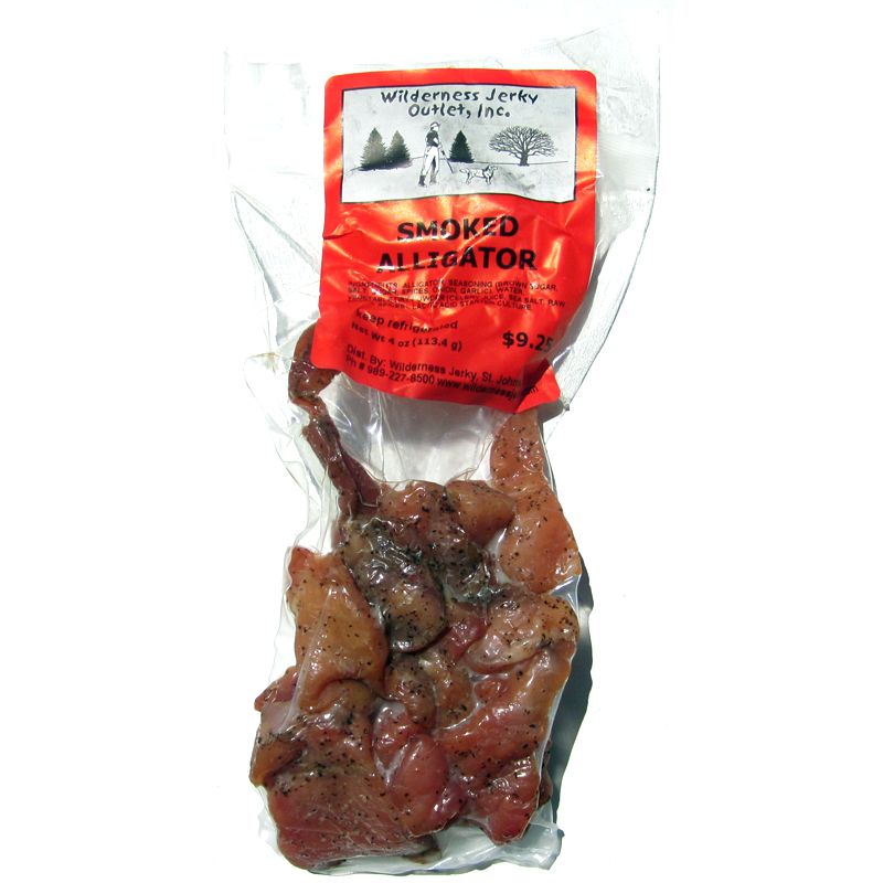 Wilderness Jerky Outlet Smoked Alligator Beef Jerky Reviews