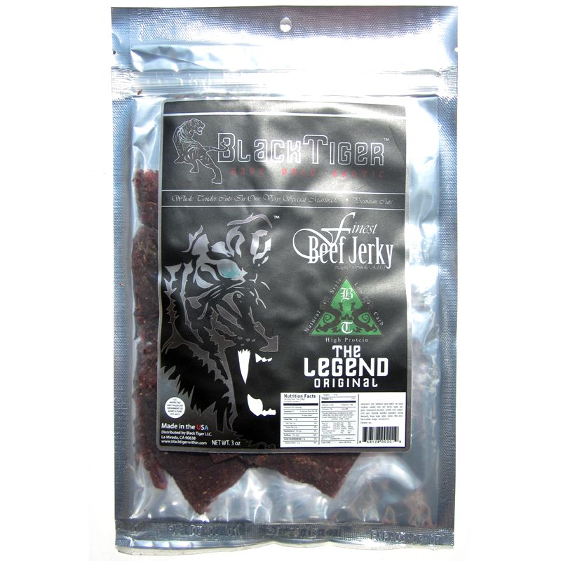 Black Tiger Beef Jerky The Legend Original Beef Jerky Reviews