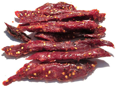 sweet and hot beef jerky
