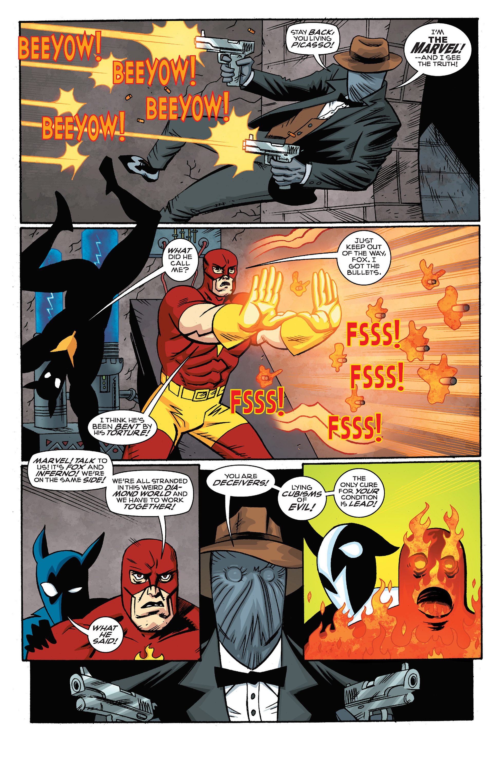 Read online The Fox comic -  Issue #4 - 4