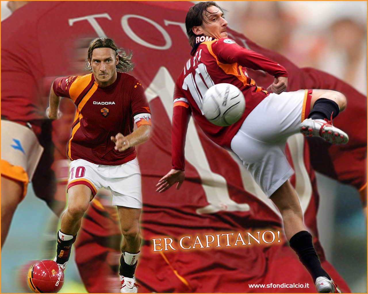 Francesco Totti Forza Roma