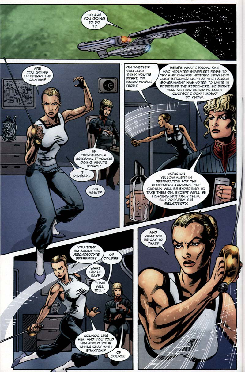 Read online Star Trek: New Frontier - Double Time comic -  Issue # Full - 29