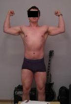 Mikael R — Pre-Leangains Pictures ~ 203lbs