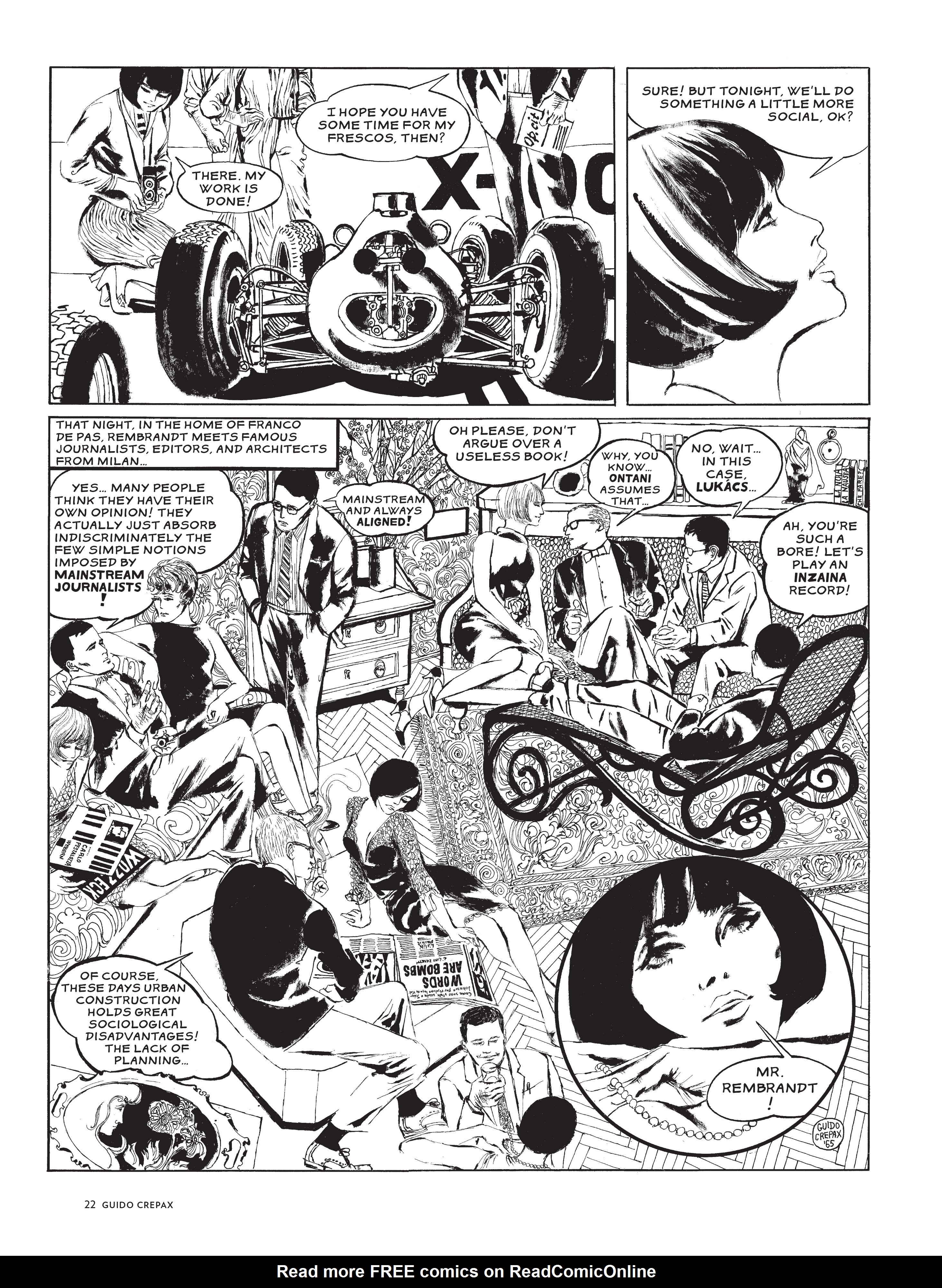 Read online The Complete Crepax comic -  Issue # TPB 4 (Part 1) - 29