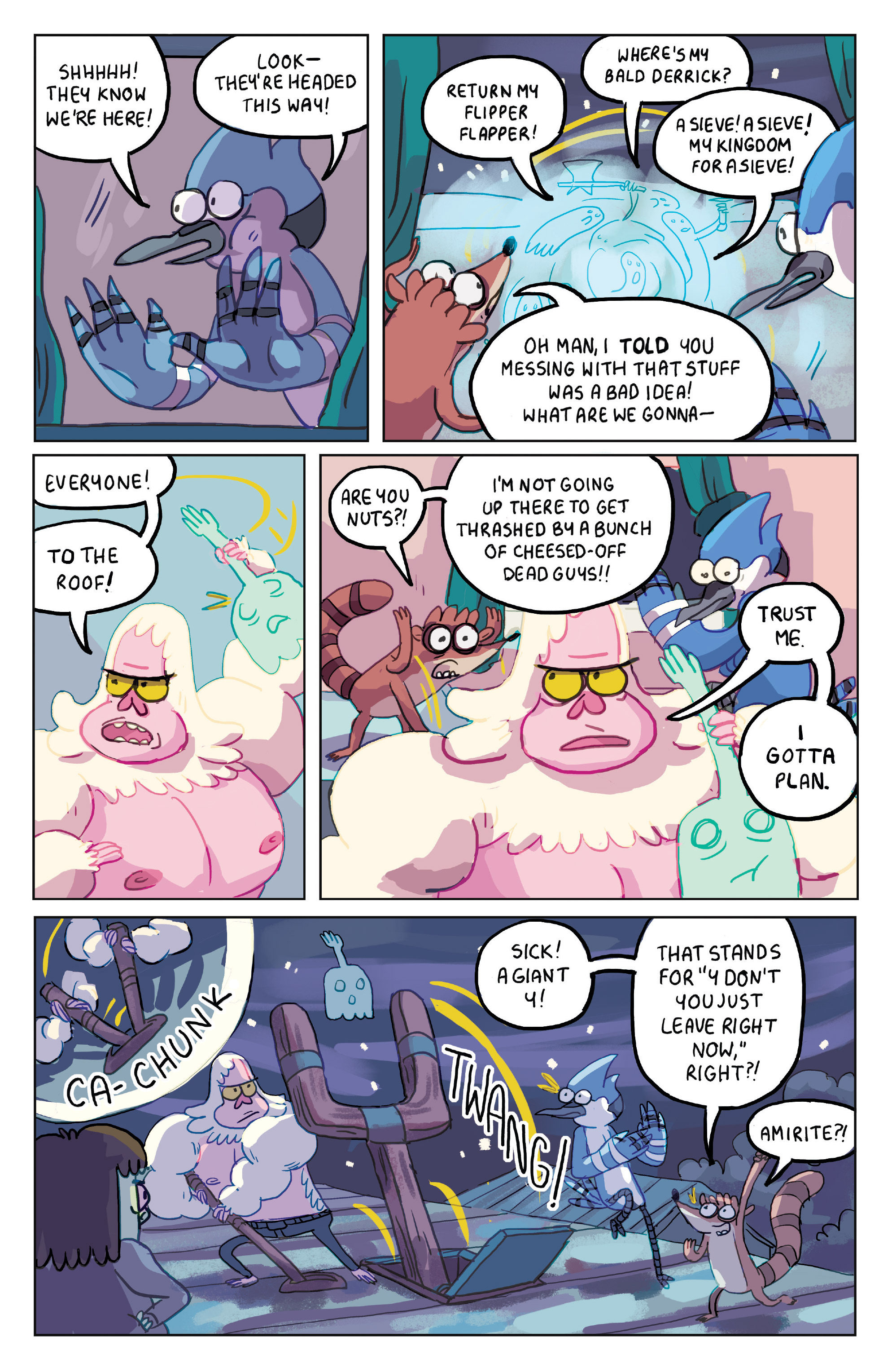 Read online Regular Show comic -  Issue #15 - 22