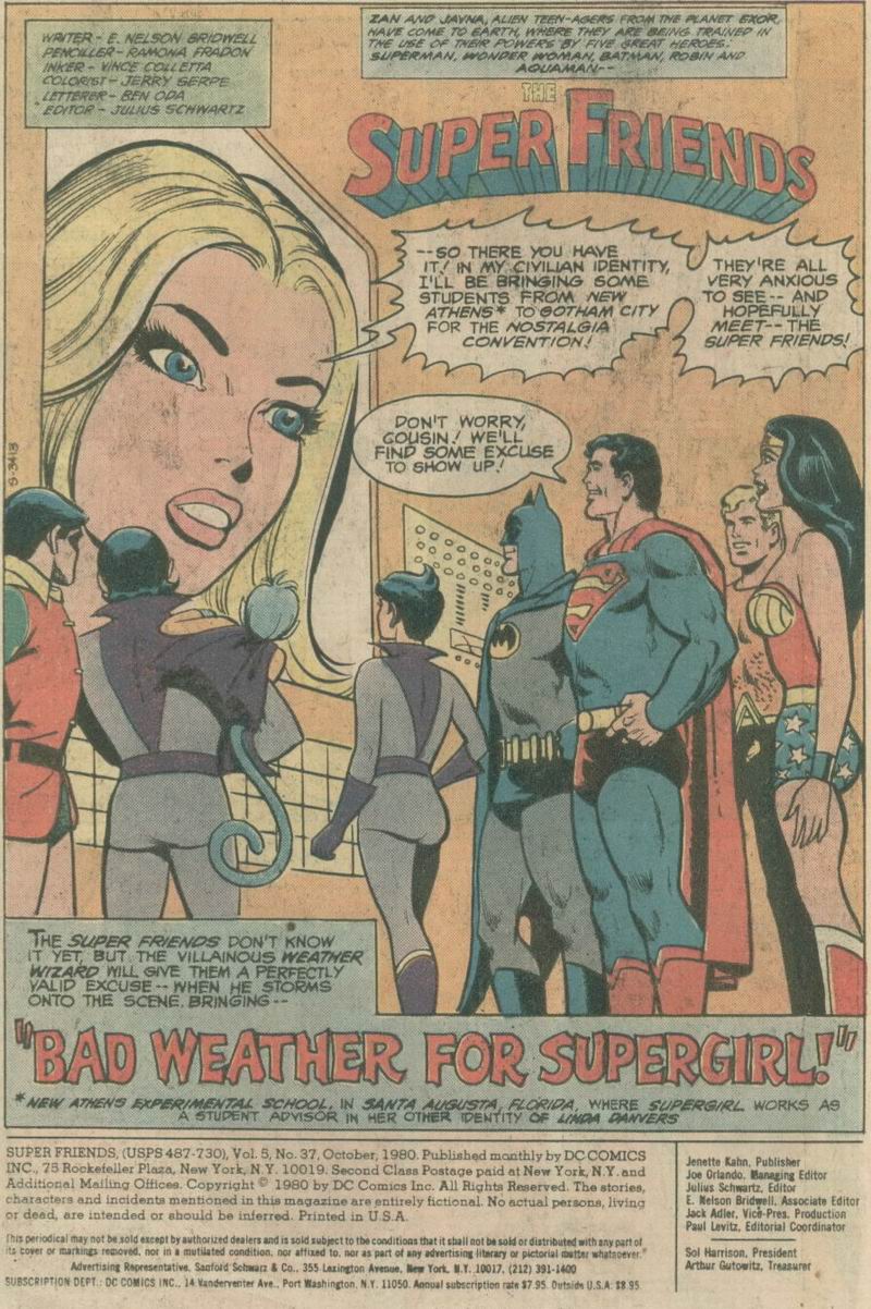 Read online The Super Friends comic -  Issue #37 - 2