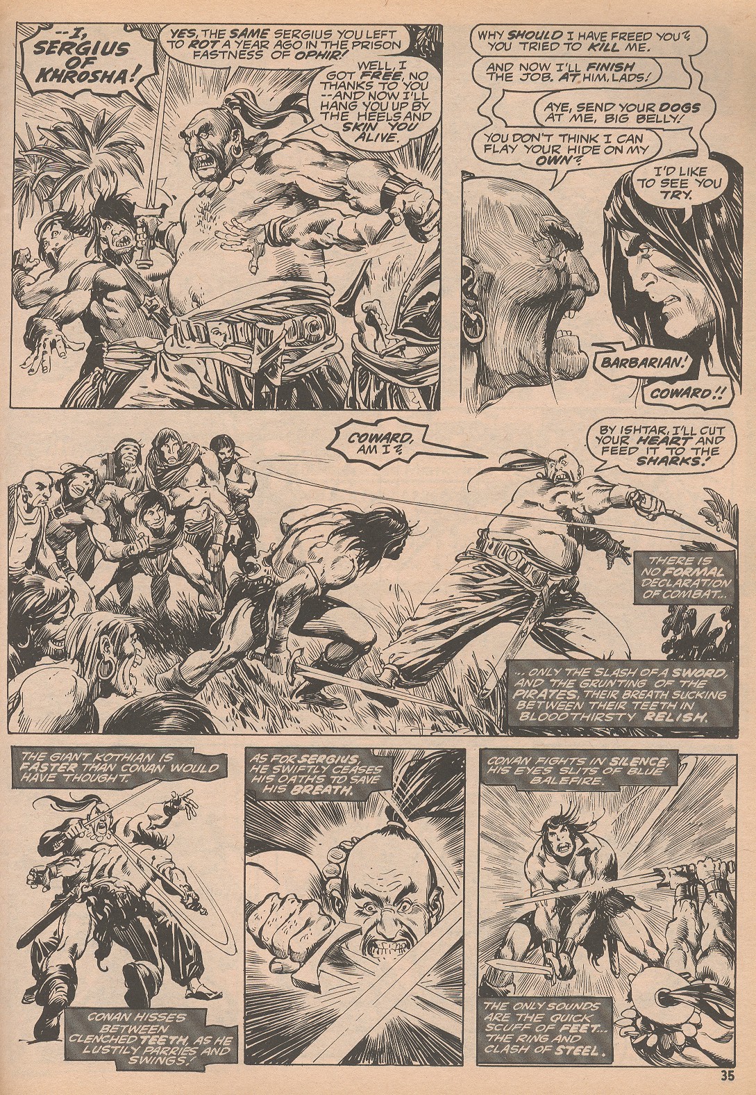 Read online The Savage Sword Of Conan comic -  Issue #4 - 35