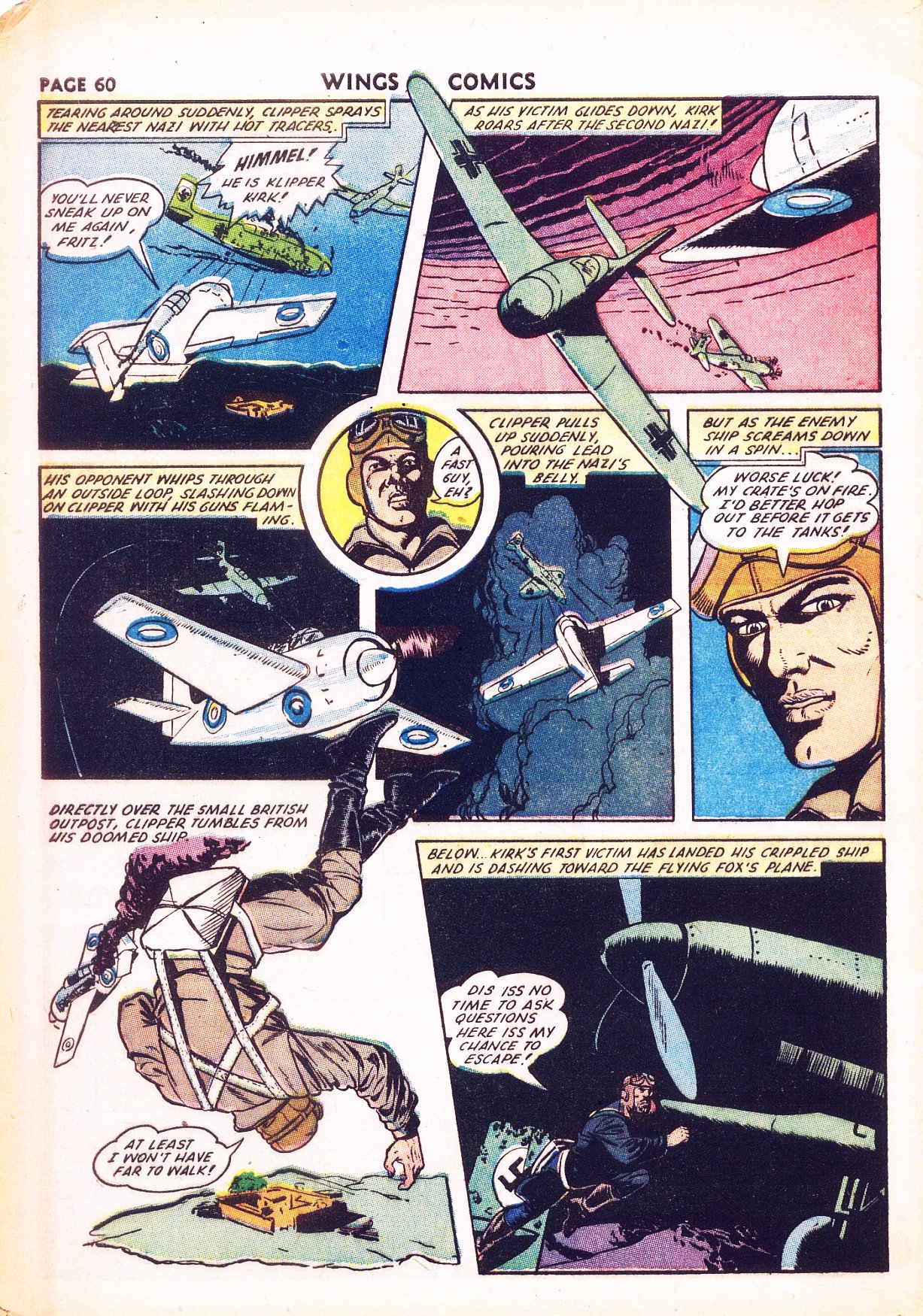 Read online Wings Comics comic -  Issue #26 - 62