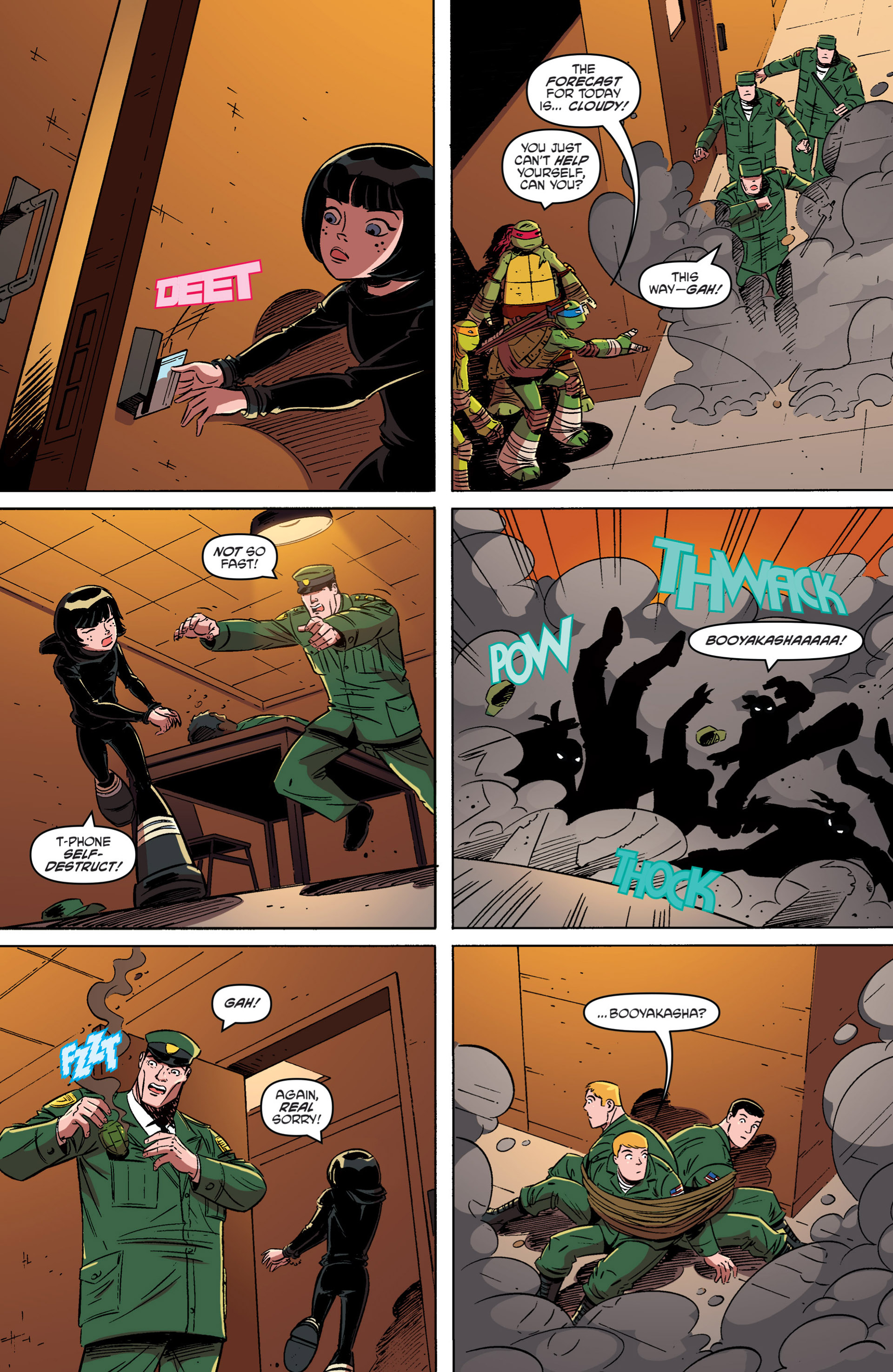 Read online Teenage Mutant Ninja Turtles New Animated Adventures comic -  Issue #1 - 19