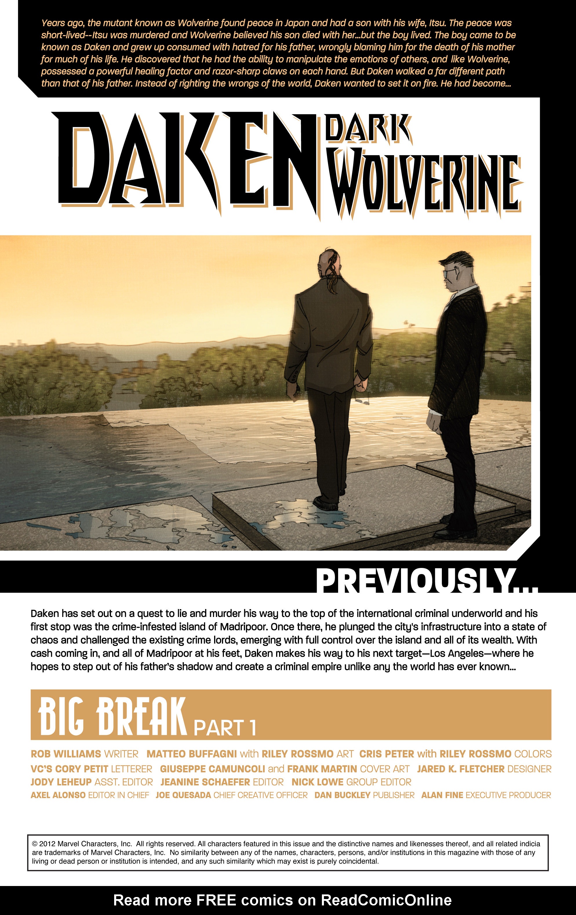 Read online Daken: Dark Wolverine comic -  Issue #10 - 2