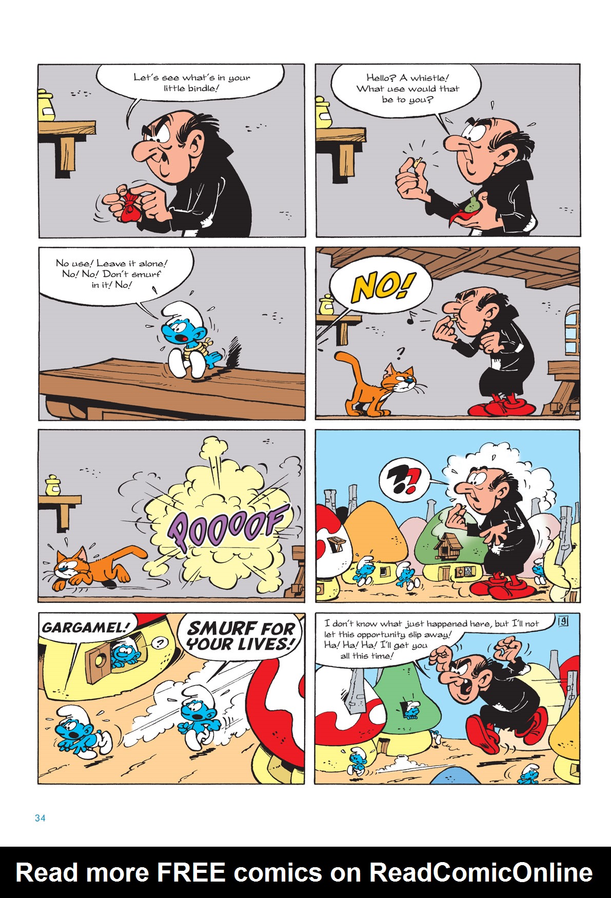 Read online The Smurfs comic -  Issue #9 - 34