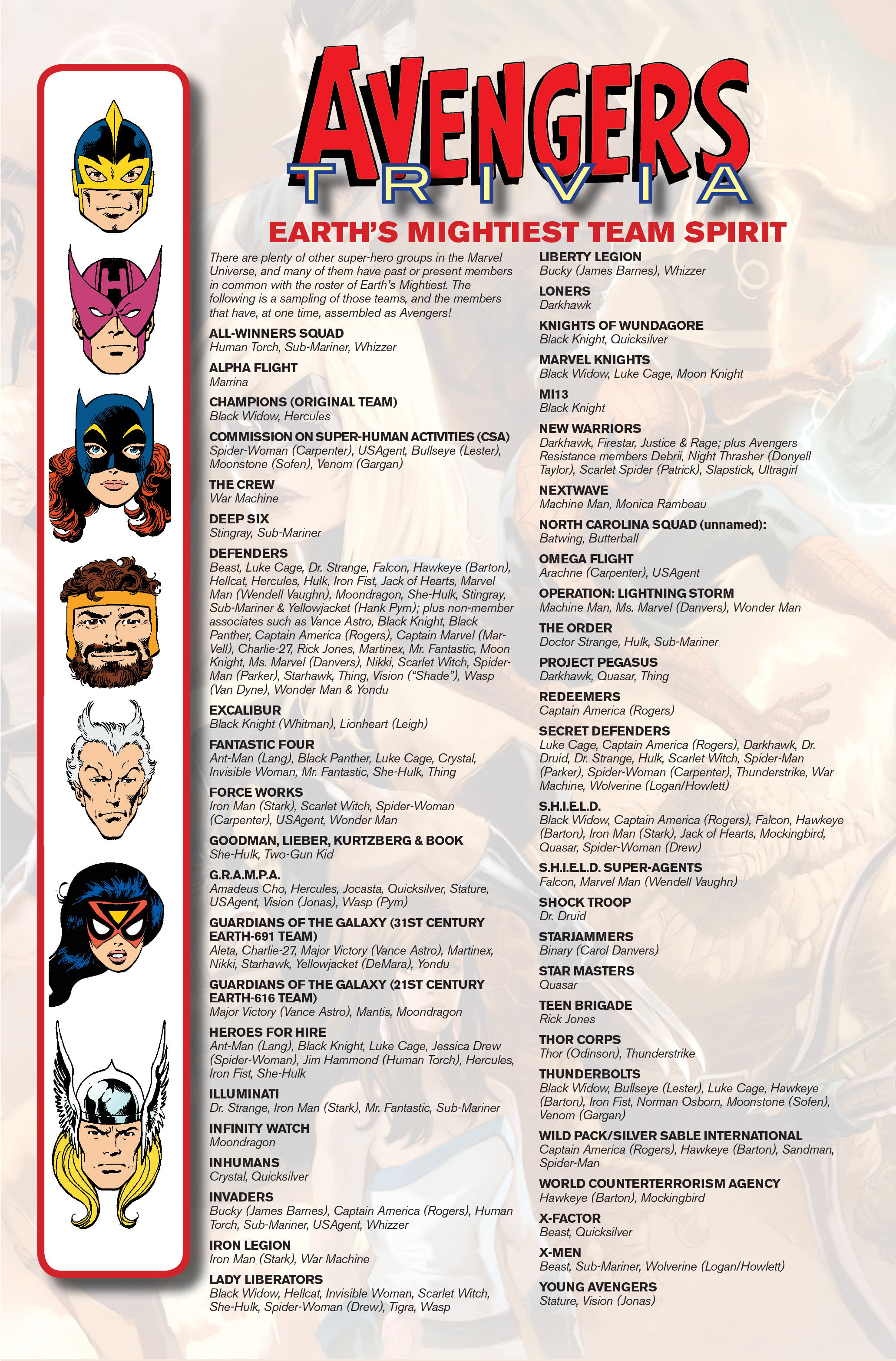 Read online Avengers: Spotlight comic -  Issue # Full - 40