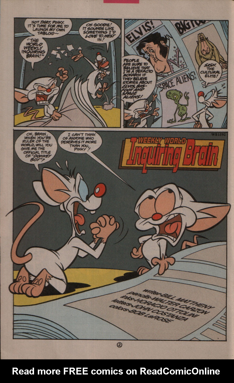 Read online Animaniacs comic -  Issue #44 - 3