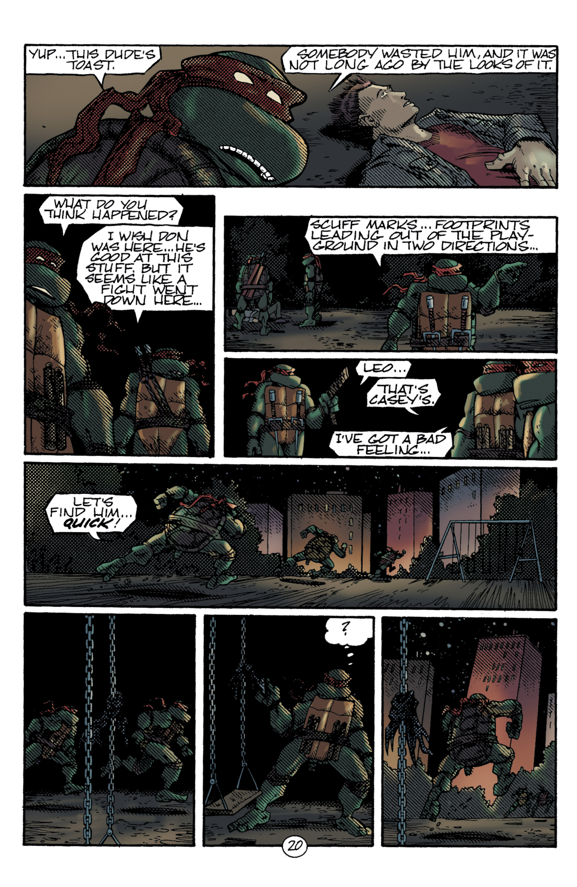 Read online Teenage Mutant Ninja Turtles Color Classics (2015) comic -  Issue #1 - 21