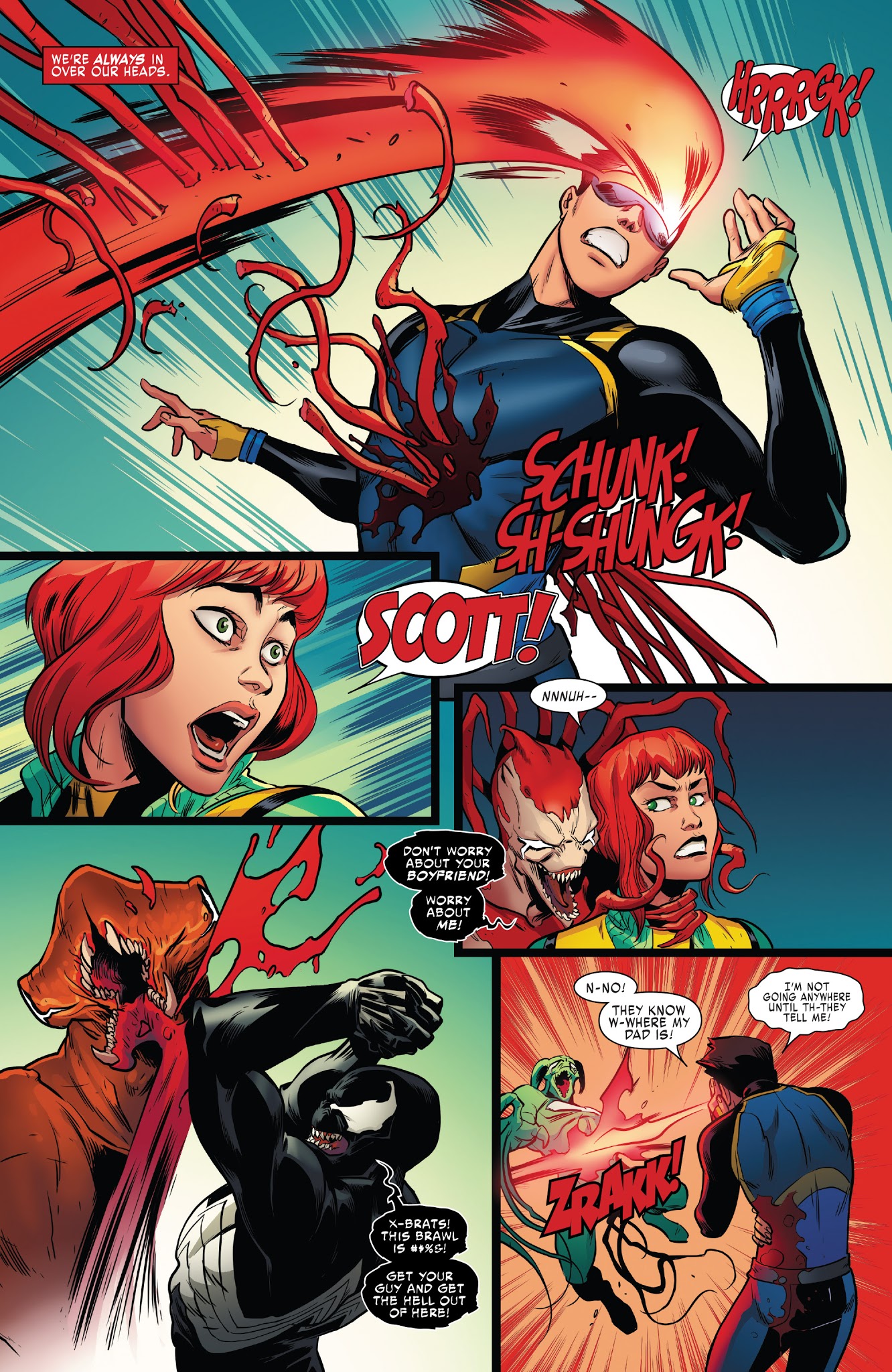 Read online X-Men: Blue comic -  Issue #21 - 5