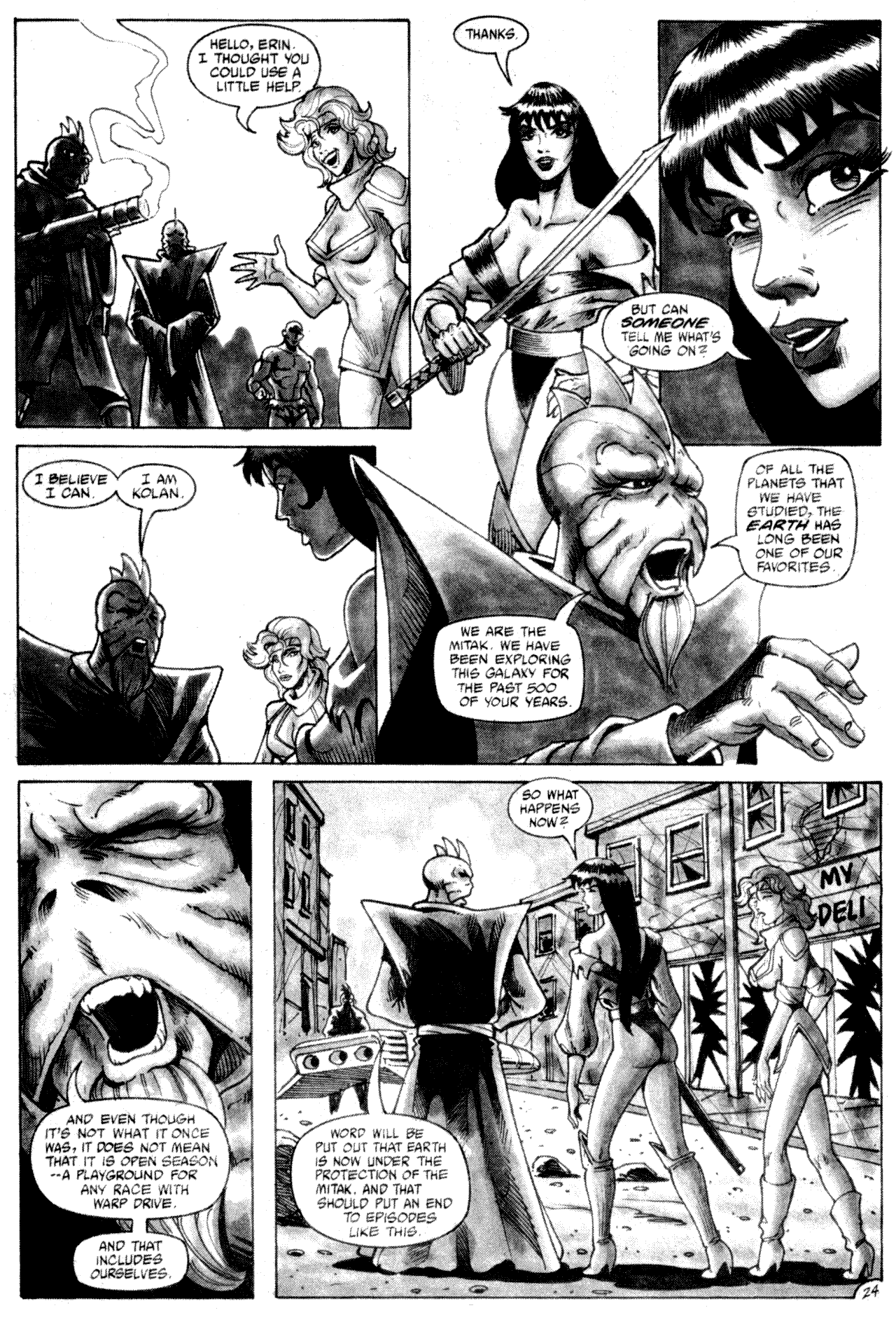 Read online Solo Ex-Mutants comic -  Issue #5 - 25