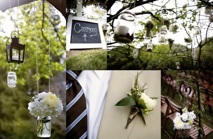 Dressed Wedding Tables In White Gothic Romantic Wedding
