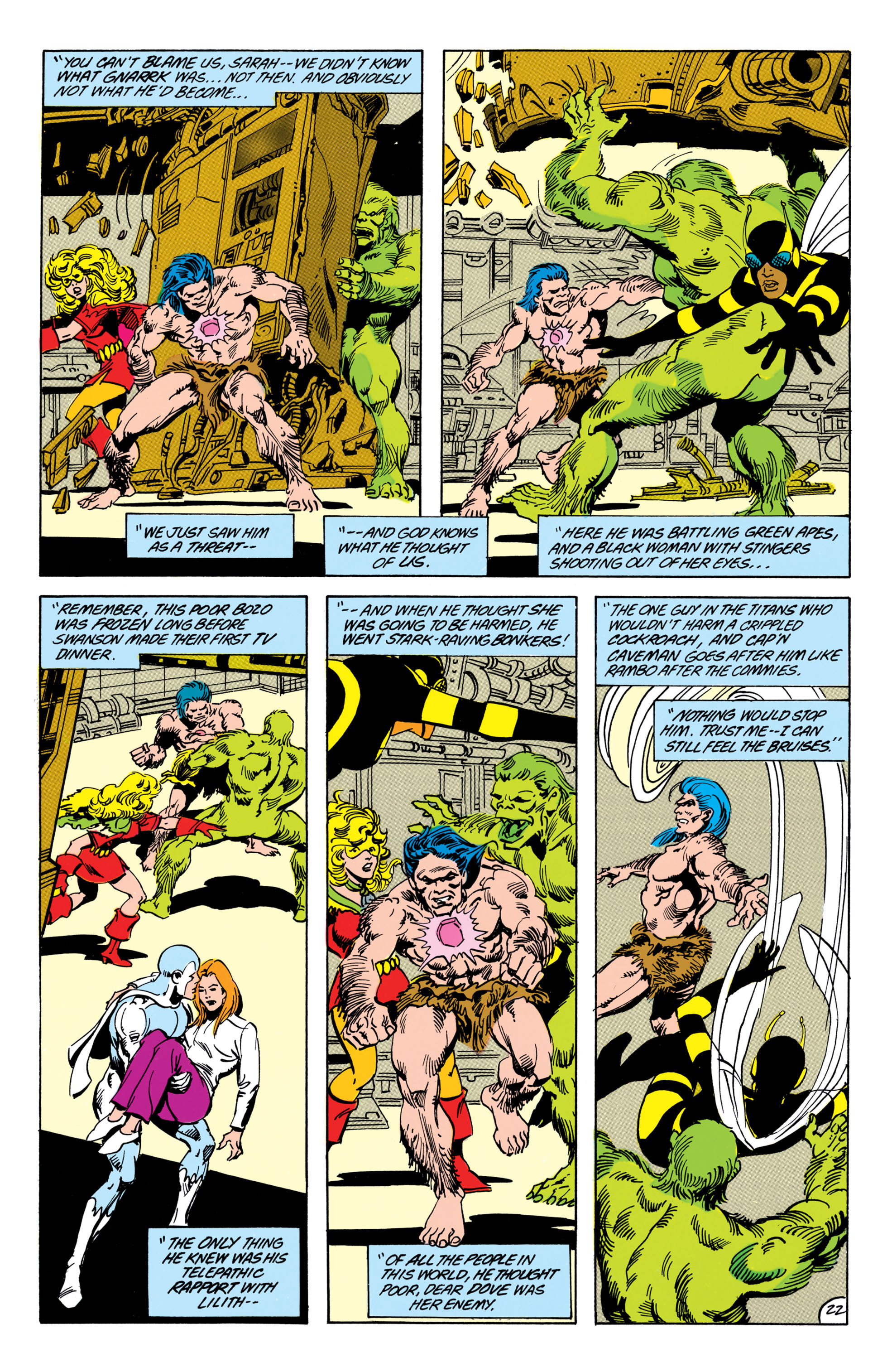 Read online The New Titans (1988) comic -  Issue #56 - 23