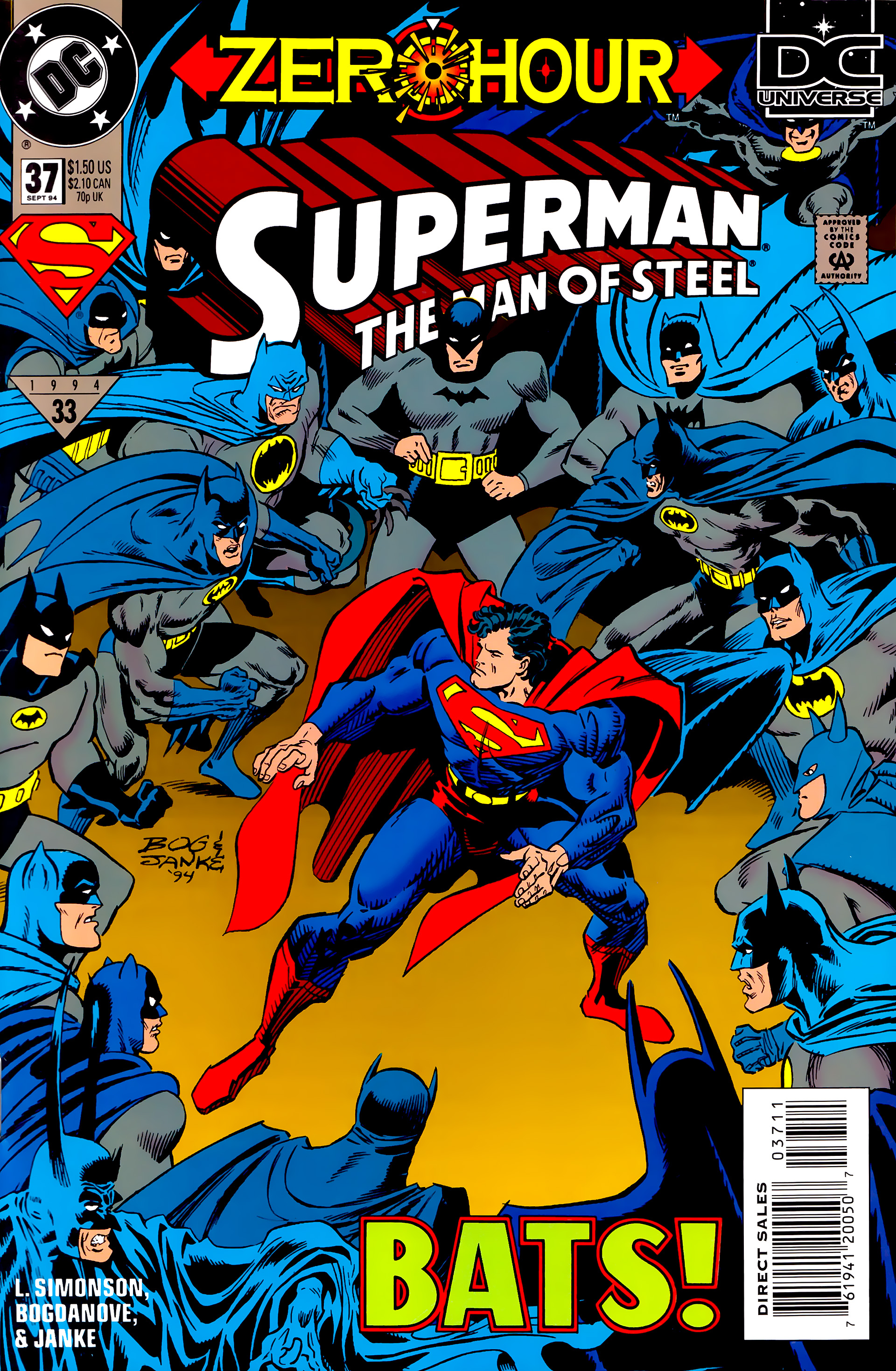 Read online Superman: The Man of Steel (1991) comic -  Issue #37 - 1