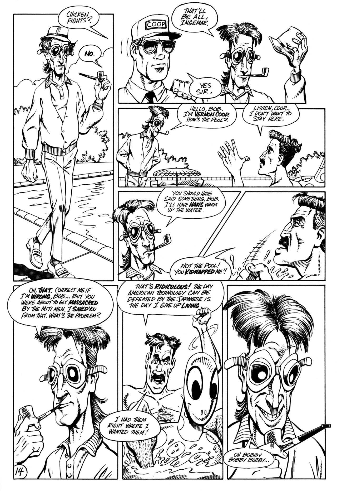 Read online Paul the Samurai (1992) comic -  Issue #2 - 16