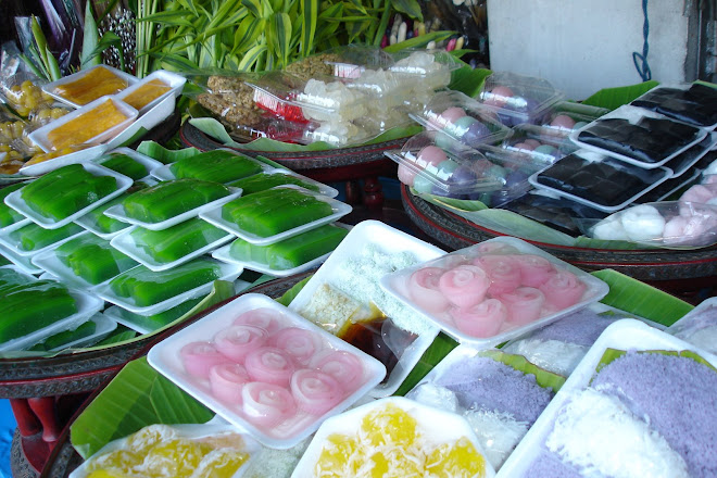 Desserts at the local market, Chiang Mai