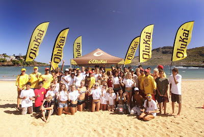 OluKai soutient le championnat junior 2010 de l'État d'Hawaii Lifeguard 10