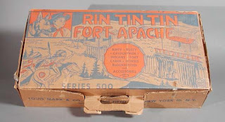 Marx Playsets: RIN TIN TIN Fort Apache - box pictures